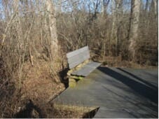 Little River Greenway bench