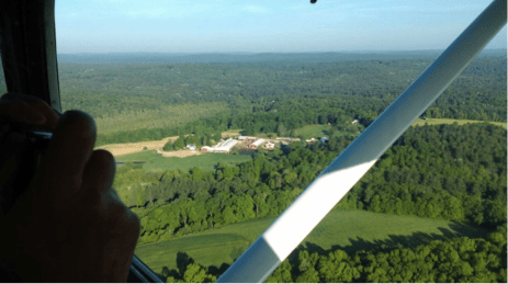 Gosnell from the air