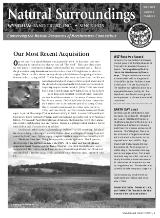 WLTFall2007 Newsletter