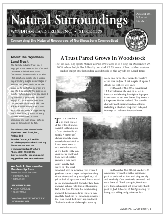 WLTFall2011 Newsletter
