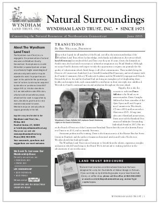 WLTJune2013 Newsletter