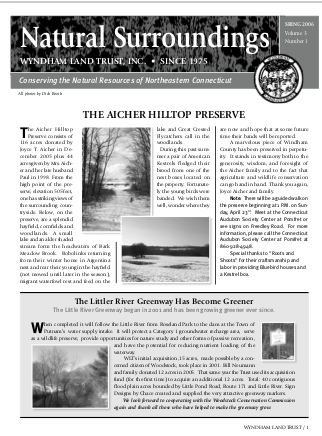 WLTSpring2006 Newsletter