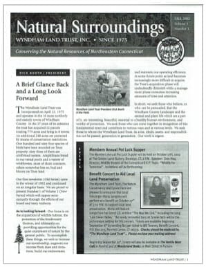 WLT Fall 2002 Newsletter Thumbnail